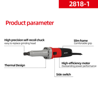 Professionnel efficace décoration de la maison meuleuse droite 6mm processus de coupe de métal à grande vitesse énergie électrique fabriqué en Chine 2828