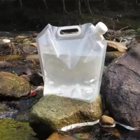 Pochette souple personnalisée en plastique avec bec verseur et poignée, impression hélio, pour emballage de liquides, lait, aliments pour animaux, avec buse d'aspiration