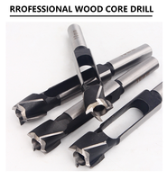 Ensemble de coupe-bouchon en bois à goujon Tenon résistant à l'usure et durable pour perceuses électriques à bois