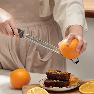 ที่ขูดผักผลไม้ลูกจันทน์เทศ,ทำจากสเตนเลสสตีลระบบแมนนวลสีมะนาวกราเทอร์มะนาวพาเมซานช็อกโกแลต - Product Image 4