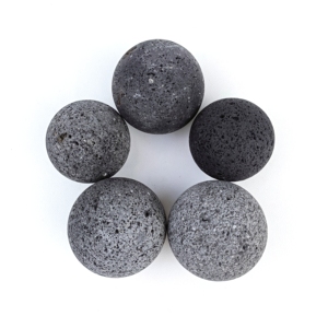 Sphère de pierre de lave d'énergie naturelle de haute qualité en gros pour la méditation ou la décoration - Product Image 1