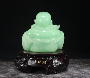 รูปปั้นพระโพธิสัตว์ทำจากเรซินทองจีนรูปปั้นพระโพธิสัตว์ - Product Image 4