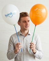 Article de Promotion Ballon en Latex à Air chaud faisant la Machine Ballon publicitaire gonflable Hélium Hydrogène Jouet promotionnel Noël 3.2g