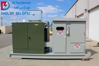 500kva 1000kva 2000kva 5000kva triphasé Transformateur monté sur tampon pour l'énergie éolienne solaire Seuil amovible Distribution d'énergie 10KV