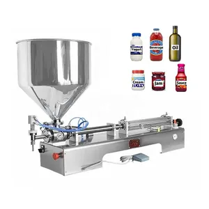 Pump Glass Bottle Water Automatic Fluid Perfume Essential Oil Liquid Soap Filling Machines With Conveyor