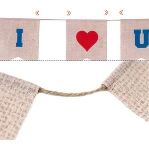 Banderines Personalizados de Poliéster con Cordones para Colgar, con la Bandera Nacional de Puerto Rico, Impresión en Serigrafía - Product Image 6