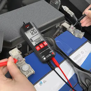 Pengukur jarak otomatis arus tegangan AC DC, kapasitansi AC DC Multimeter Digital cerdas