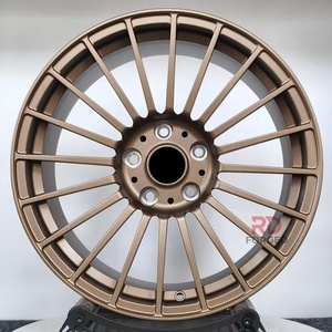 Jantes Concaves en Bronze 4x108 5x120 5x112 Jantes de Voiture 17 18 19 Pouces Jantes Forgées pour Alpina <span class=keywords><strong>BMW</strong></span> E60 E39 <span class=keywords><strong>E38</strong></span> E34 - Product Image 1