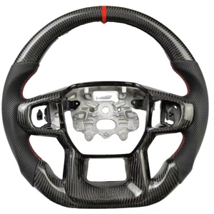 Volante a D in Acciaio al Carbonio per Ford Little Raptor, Compatibile con Modelli BMW M5 X5 X6 <span class=keywords><strong>X3</strong></span> IS Serie 3 NX Serie 5 330i 320i 325i - Product Image 2