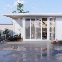 Kit de véranda préfabriquée en aluminium 4 saisons, véranda rétractable, solarium, fenêtres en verre, pergola extérieure, maisons en verre