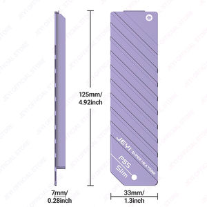 OEM 2-in-1 غطاء مبرد لبلاي ستيشن 5 نحيفة فتحة توسيع NVMe تبريد مقاوم للغبار M2 SSD مبرد متوافق مع ss5 SSD Slim SSD - Product Image 3