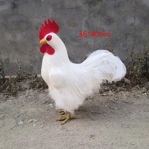 Modelo <span class=keywords><strong>de</strong></span> Gallina Blanca Simulada <span class=keywords><strong>de</strong></span> Plástico, Decoración <span class=keywords><strong>de</strong></span> la Suerte <span class=keywords><strong>para</strong></span> Diwali, Ramadán, Restaurante, Supermercado, Promoción <span class=keywords><strong>de</strong></span> Huevos <span class=keywords><strong>de</strong></span> Gallina, Escritorio - Product Image 1