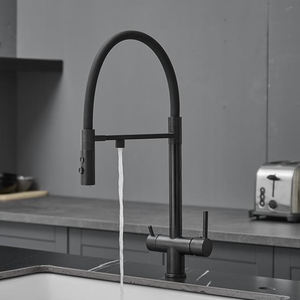 <span class=keywords><strong>Robinet</strong></span> d'évier de cuisine à osmose inverse avec tube en silicone, 2 poignées, filtre purificateur d'<span class=keywords><strong>eau</strong></span> 3 en 1, <span class=keywords><strong>robinet</strong></span> d'<span class=keywords><strong>eau</strong></span> potable en laiton - Product Image 2