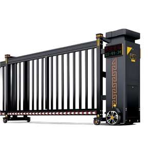 Porte coulissante automatique électrique, extension en acier inoxydable, utilisation scolaire, porte sans rail - Product Image 6