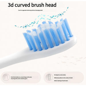 Cepillo de dientes eléctrico para adultos Cerdas duras recargables por USB para limpieza profunda Kit de cuidado bucal de larga duración de la batería - Product Image 3