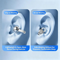 Kedatangan Baru TWS Wireless BT in Ear Ear Clip 4 Empat Audifonos Inalambricos Daya Tahan Baterai Lama Earphone Pasangan Mini Sleep Earbuds