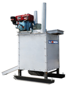 Préchauffeur thermoplastique monocylindre à livraison rapide pour machine de marquage routier thermoplastique - Product Image 3