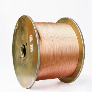 cca aluminum solderable enameled 0.071-mm-enameled-copper-wire colour enamelled copper wire