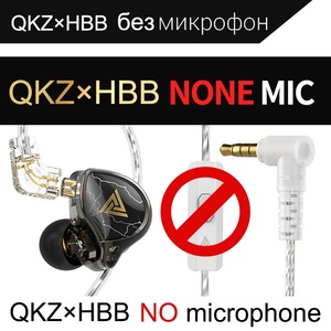 QKZ X HBB Auriculares Intrauditivos Dinámicos de Alta Fidelidad con Bajos, Auriculares Deportivos con Cancelación de Ruido IPX5, Auriculares Intrauditivos Qkz - Product Image 5