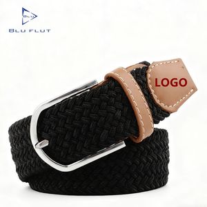 Moda Tecido Cinto Elástico Tecelagem Cinto das Mulheres dos homens Atacado Fábrica Nylon Elástico Trançado Cinto para As Mulheres - Product Image 1