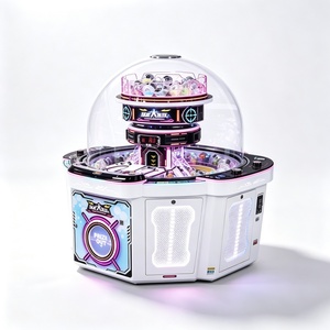 Máquina de Juegos Arcade Comercial Gashapon Party 2 para 4 Jugadores, Máquina de Juegos Arcade Operada con Monedas, Centro de Entretenimiento Integral - Product Image 5