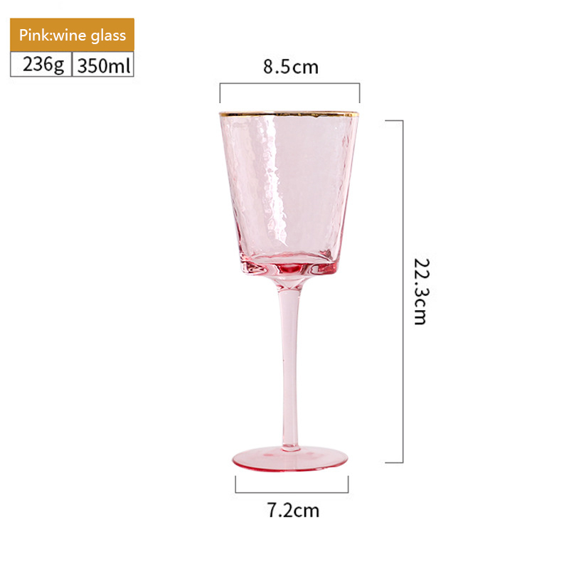 Copa de vino rosado