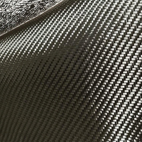 Haute qualité 3K 6k 12k 240G 240g sergé armure tissu en Fiber de carbone tissu rouleau en Fiber de carbone tissu taille personnalisée