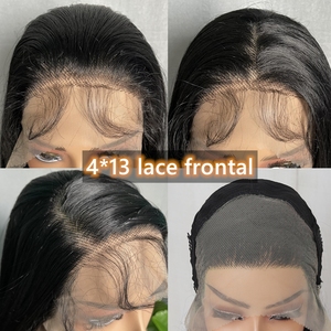 Parrucca Sintetica X-TRESS 32 Pollici Lunga Liscia con Parte Libera 13X4, Resistente al Calore, Stile Naturale, con Frontale in Pizzo <span class=keywords><strong>per</strong></span> Donna - Product Image 4