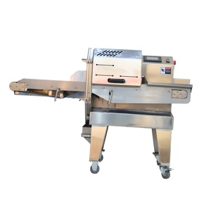 Máquina Cortadora de Carne Multifuncional con Certificación CE para Jamón, Tocino y Salchicha con Cinta Transportadora - Product Image 2
