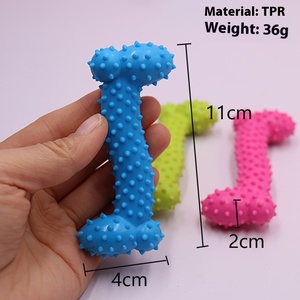 TPR Fish Chew Bone Durable Dog Toy para masticadores agresivos Bone Dog Chew Toy - Product Image 3