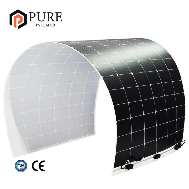 Pures China Fabricage Flexibele 390-400W Zonnepanelen Groothandel Zonne-Mono Panelen