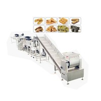 Nueva Máquina de Corte de Bloques de Acero Inoxidable de Alta Gama con Pantalla Táctil, Línea de Producción Eléctrica de Barras de Cereal