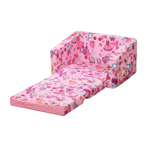 <span class=keywords><strong>Tumbona</strong></span> <span class=keywords><strong>plegable</strong></span> para niños con tela lavable y cojín extraíble, muebles para niños, sofá para niños - Product Image 3