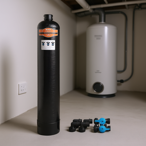 Sistema descalcificador de agua Vevor D0100X3GHB2, aparato de tratamiento de agua sin sal para toda la casa - Product Image 2