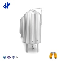 Réservoir de bière en acier inoxydable,, fût Horizontal brillant, pour bière, pour vente, brassage à domicile