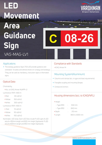 High Quality ICAO/FAA/IEC Compliant <b>LED</b> <b>Illuminated</b> Airfield Guidance <b>Sign</b> Board Conventional Design at Wholesale Price - Product Image 5