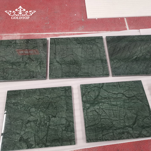 Mesa de Centro de Mármol <span class=keywords><strong>Verde</strong></span> <span class=keywords><strong>Guatemala</strong></span>, Piedra Natural de la India, Venta al por Mayor OEM/ODM, para Comedor - Product Image 1