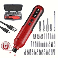 Mini tournevis électrique sans fil 68 1 rechargeable 2000 mAh 3,7 V, moteur sans balais, couple maximal 15 Nm, démontage