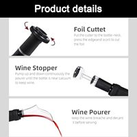 Ouvre-bouteille électrique automatique multifonctionnel USB rechargeable personnalisé avec logo – Offre spéciale ouvre-bouteille automatique