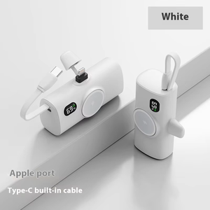 Llavero móvil portátil <span class=keywords><strong>Powerbank</strong></span> reloj cargador Mini cápsula bolsillo banco de energía 5000mAh banco de energía de emergencia para <span class=keywords><strong>Iwatch</strong></span> - Product Image 6