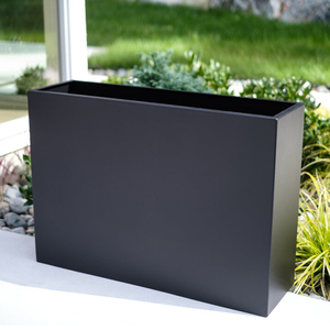 ステンレス製の金属製プランター、カスタマイズ可能なサイズと形状の装飾用植木鉢 - Product Image 5