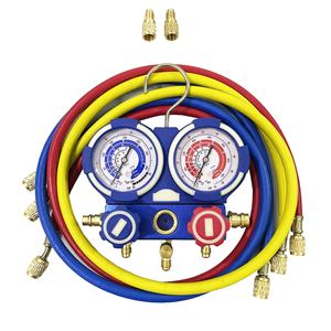 Kit de <span class=keywords><strong>Recharge</strong></span> de réfrigérant feron pour voiture, jauge de pression AC, jauge de collecteur A/C automobile, outils et équipement de climatisation - Product Image 1