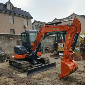 Hitachi ZX50 Mini excavadora 5T ZX50u Excavadora de segunda mano Hitachi ZAXIS 50 55 ZX55 Original Japón Excavadora multifuncional - Product Image 3