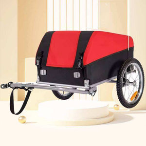 CZFIT 2026 NUEVO Remolque de Carga Plegable y Desmontable para Bicicleta de Carretera con Tela Oxford y Acero al Carbono, Colorido, para Viajes y Camping al Aire Libre - Product Image 4