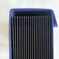 Organisateur accordéon extensible en similicuir 25*39*12cm, 19 poches, classeur portable bleu, vente en gros