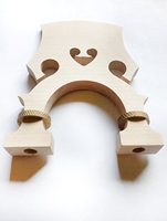 Pièces détachées pour instruments de musique Ponts de violoncelle pour contrebasse réglable de haute qualité Ponts en érable pour contrebasse
