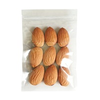 Sac d'emballage en PET haute transparence avec fermeture éclair, résistant à l'humidité, pour fruits secs, graines de melon, lait, cadeaux du Nouvel An, qualité alimentaire