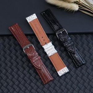 Nouveau <span class=keywords><strong>bracelet</strong></span> de montre en <span class=keywords><strong>cuir</strong></span> à motif lézard pour <span class=keywords><strong>Apple</strong></span> <span class=keywords><strong>Watch</strong></span> Series 10 9 <span class=keywords><strong>8</strong></span> 7 6 5 4 3 2 1 SE, compatible avec les tailles 38/40/41/42/44/45/49 mm - Product Image 4