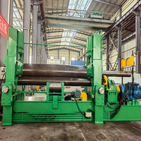 Machine à cintrer les tôles 40x3000mm hydraulique à 3 rouleaux pour l'acier inoxydable/l'acier au carbone/l'aluminium