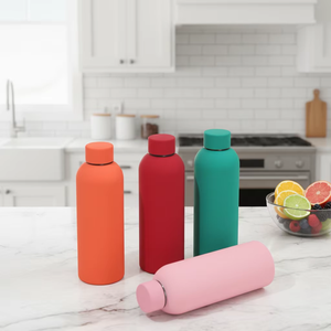 CCH Customized stainless steel <b>small</b>-mouth bottle double-layer insulated sports water cup portable outdoor insulated cup - Product Image 2